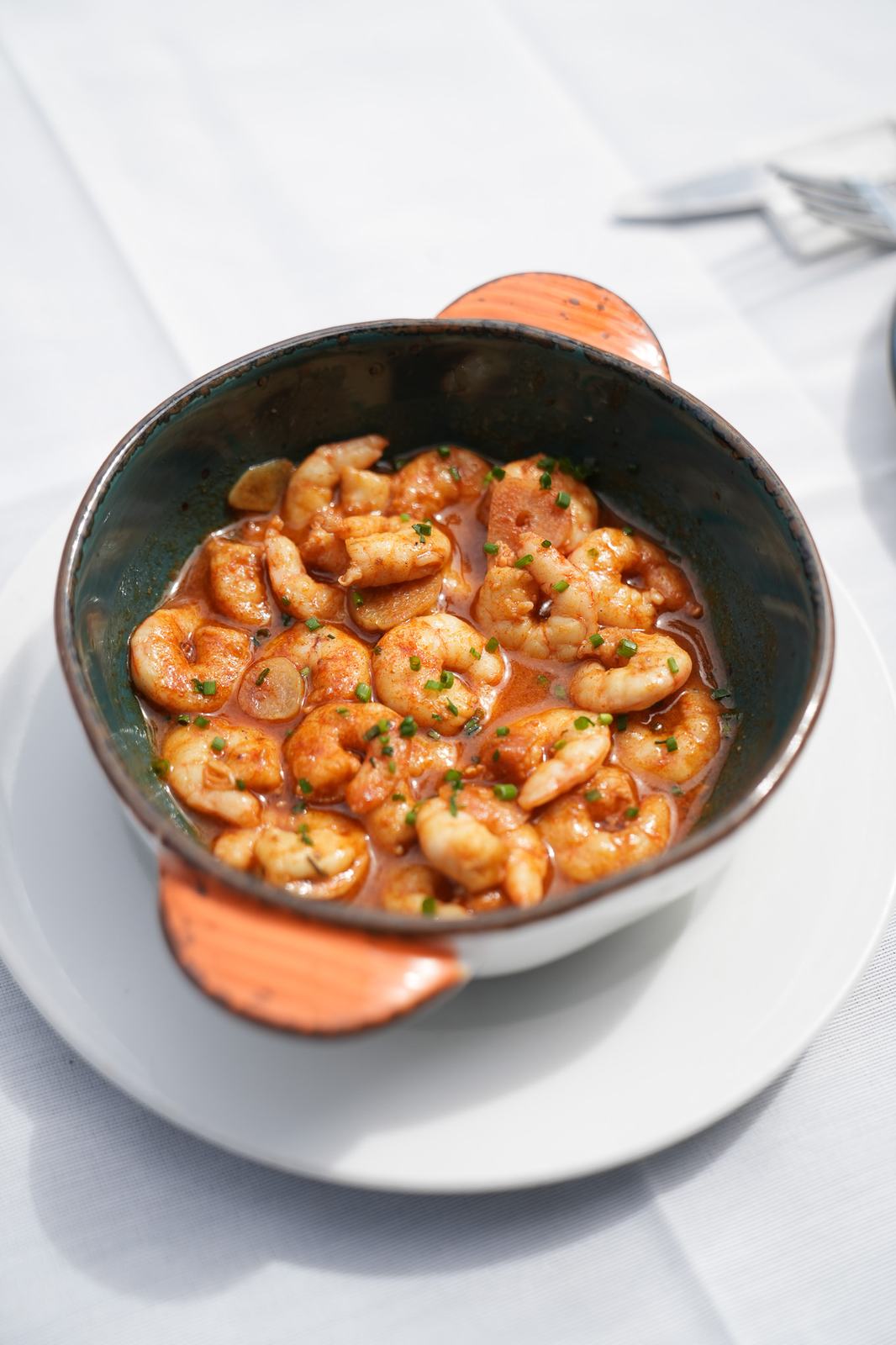Gambas en cazuela